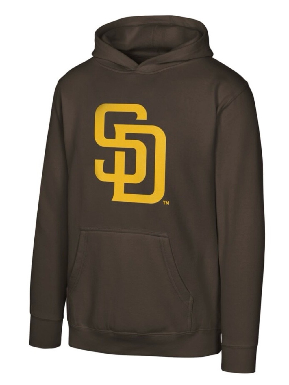 NWT MLB GM Youth San Diego Padres Primary Logo Hoodie